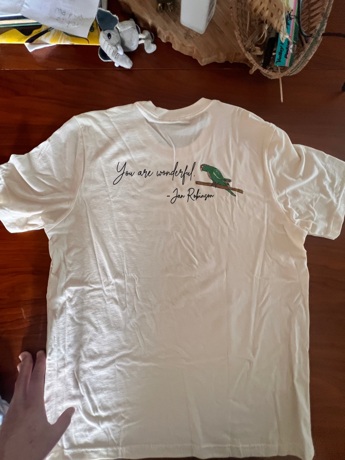 Jan Robinson front & back Watermelon T-shirt (limited screen print)