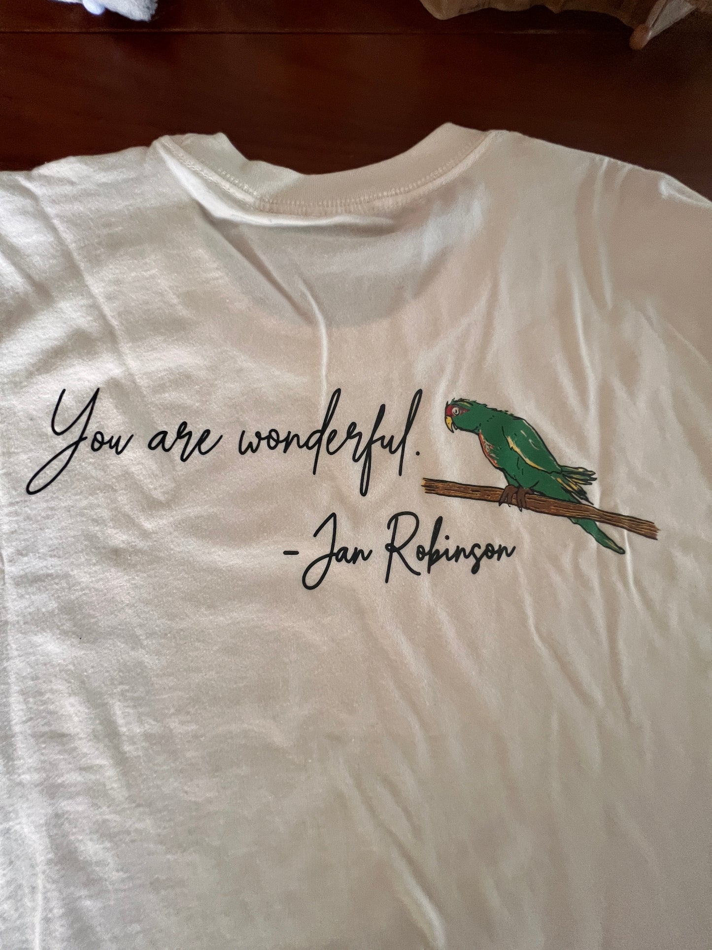 Jan Robinson front & back Watermelon T-shirt (limited screen print)